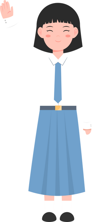 Indonesian high school student